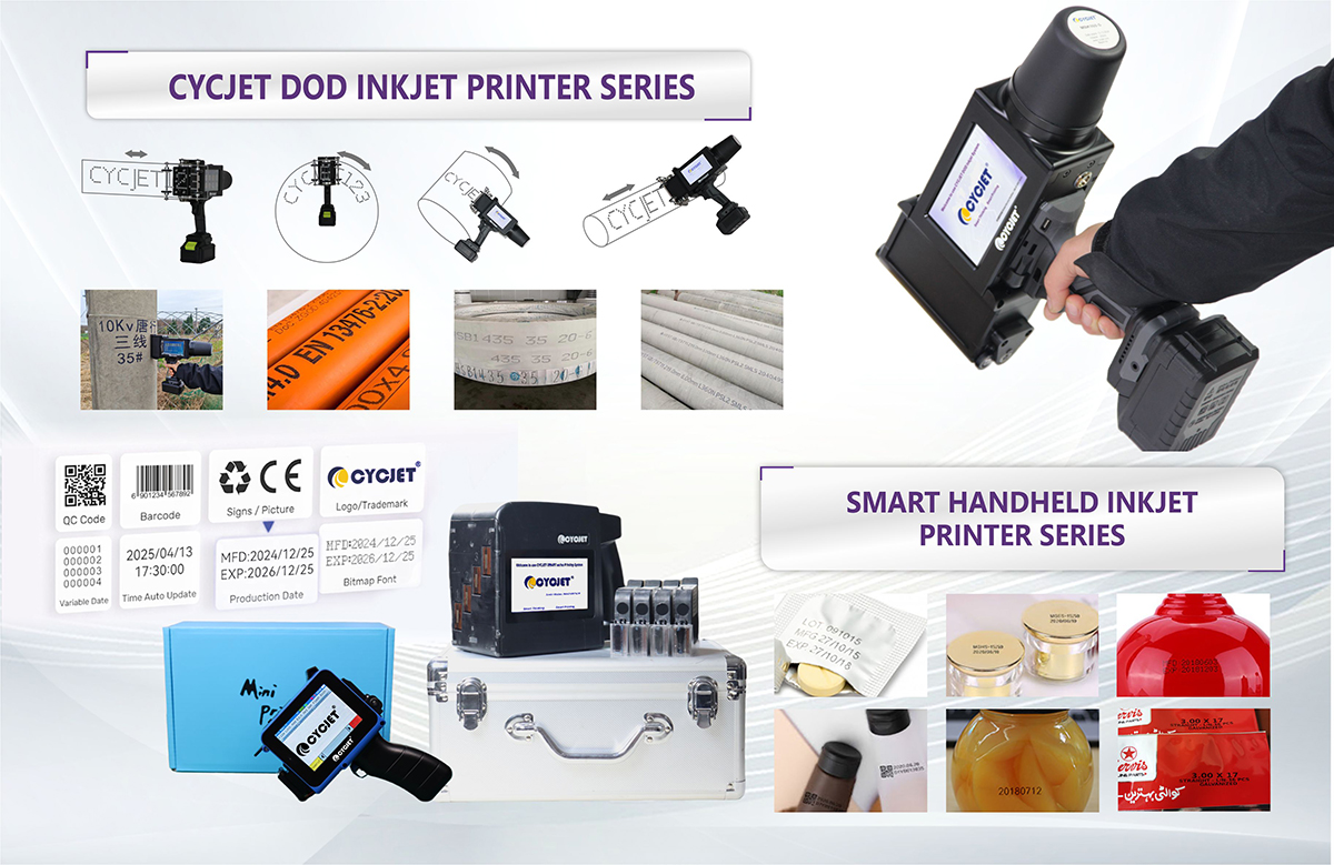 CYCJET Handheld inkjet printer